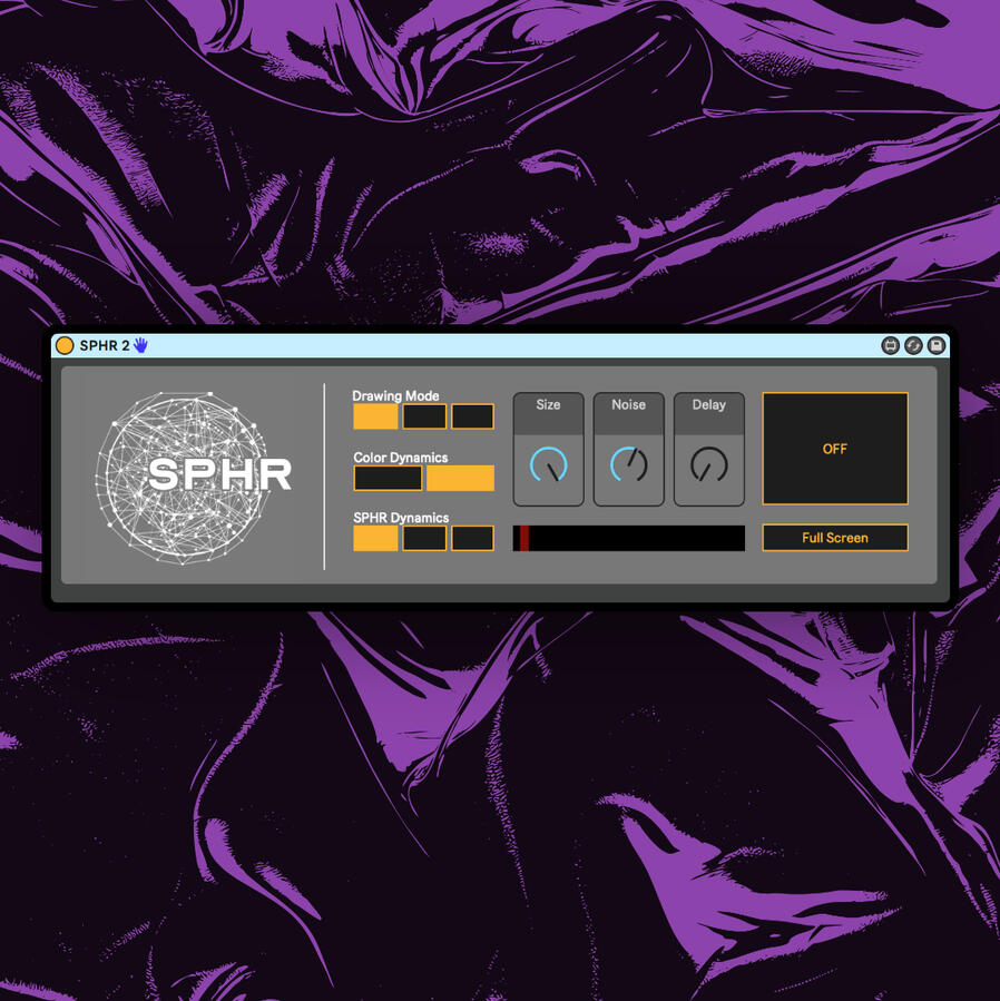 SPHR audio-reactive visual plugin