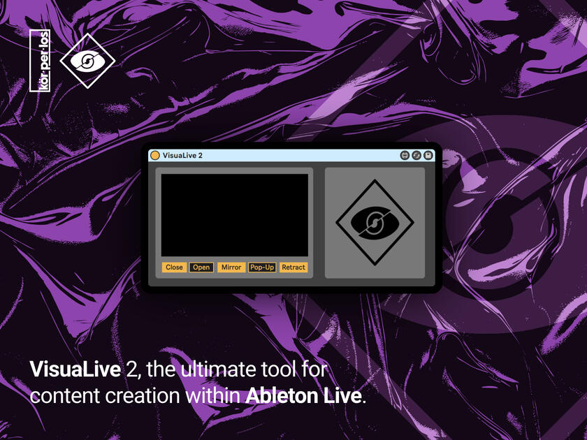 VisuaLive 2 webcam integration plugin for Ableton Live